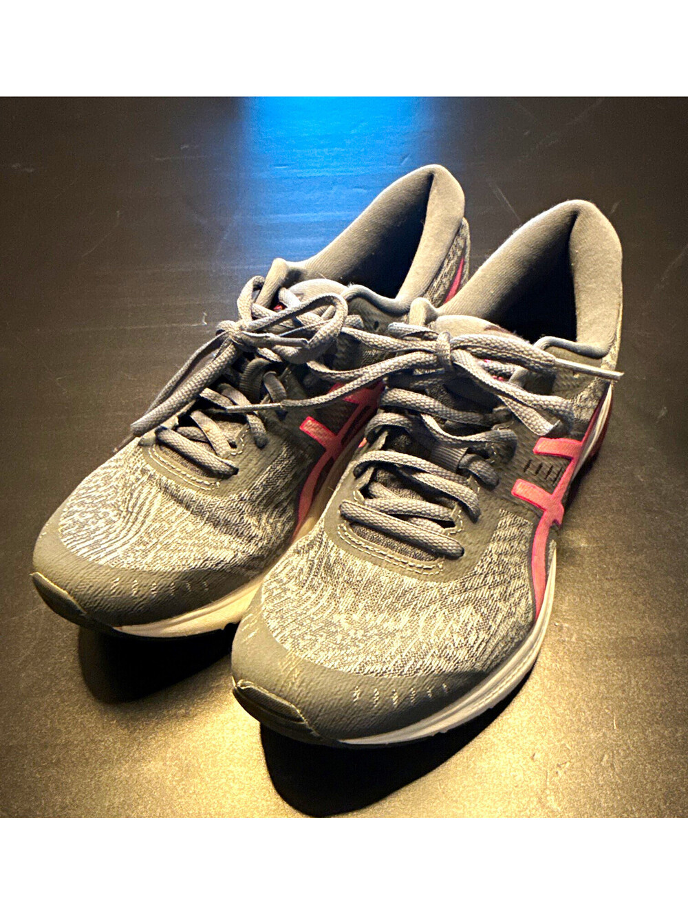 ASICS GEL-Kumo Lyte Women’s Cushioned Running Sneakers Gray/Pink US 9 EU 40.5